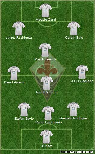 Fiorentina Formation 2014
