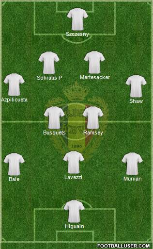 Belgium Formation 2014