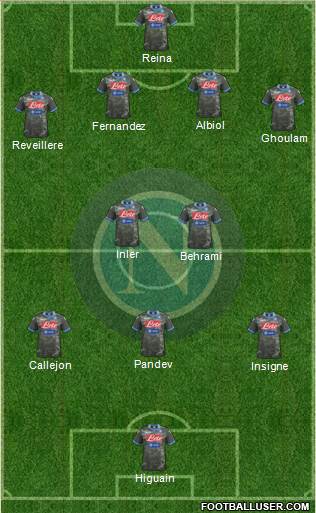 Napoli Formation 2014