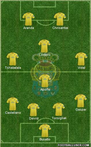 U.D. Las Palmas S.A.D. Formation 2014