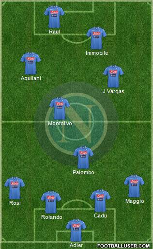 Napoli Formation 2014