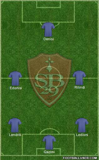 Stade Brestois 29 Formation 2014