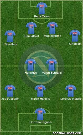 Napoli Formation 2014