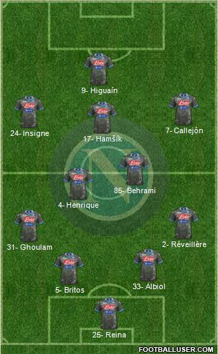 Napoli Formation 2014