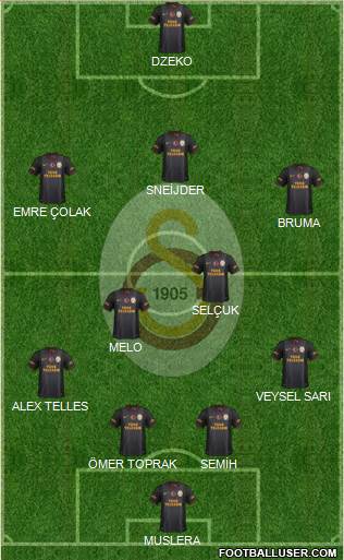 Galatasaray SK Formation 2014