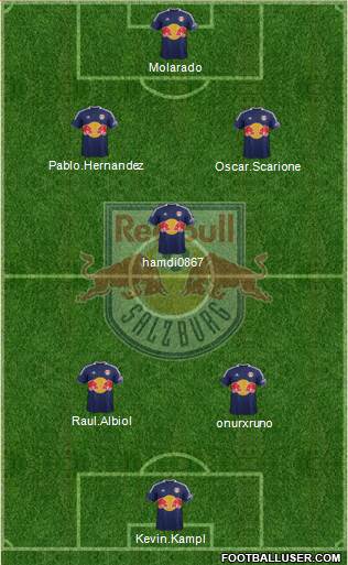 FC Salzburg Formation 2014