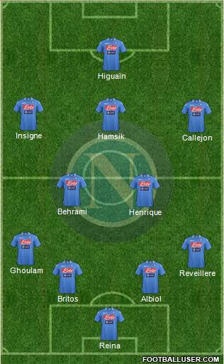 Napoli Formation 2014