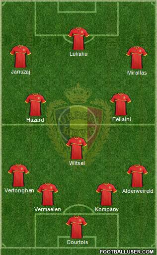 Belgium Formation 2014