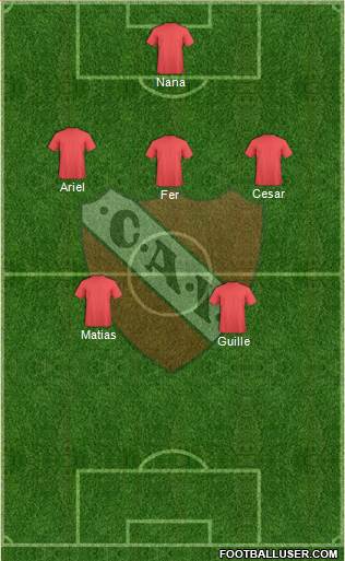 Independiente Formation 2014
