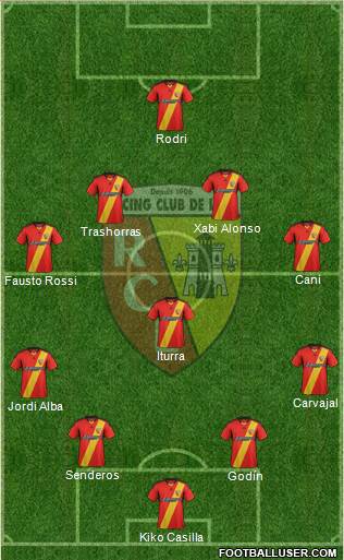 Racing Club de Lens Formation 2014