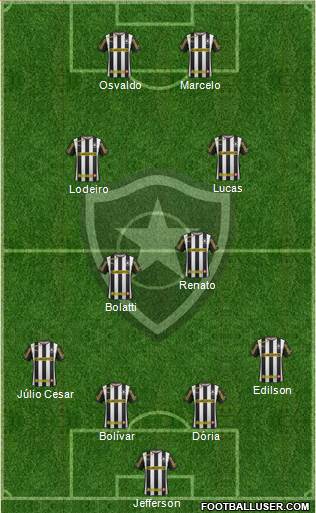 Botafogo FR Formation 2014