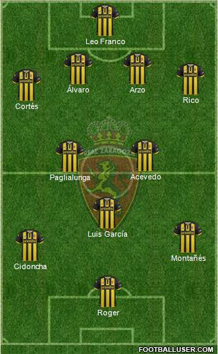 R. Zaragoza S.A.D. Formation 2014