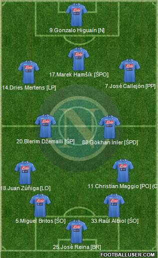 Napoli Formation 2014