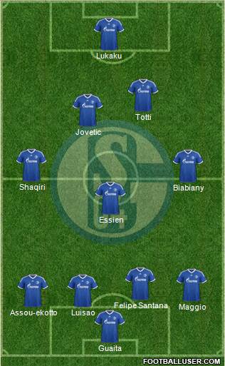FC Schalke 04 Formation 2014