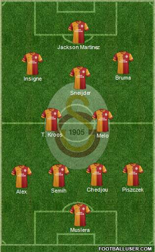 Galatasaray SK Formation 2014