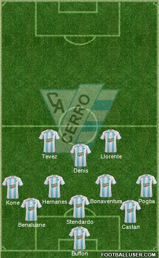 Club Atlético Cerro Formation 2014