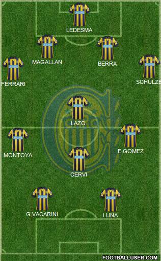 Rosario Central Formation 2014