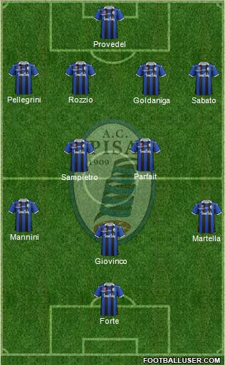 Pisa Formation 2014