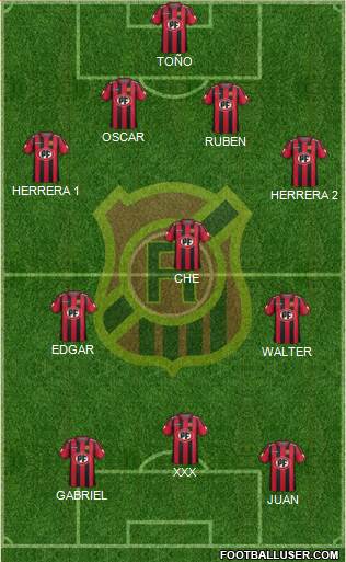 CD Rangers Formation 2014