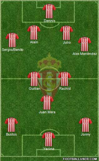 Real Sporting S.A.D. B Formation 2014