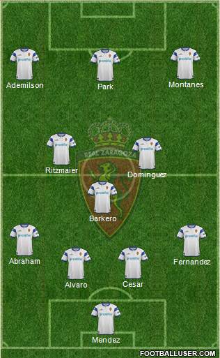 R. Zaragoza S.A.D. Formation 2014