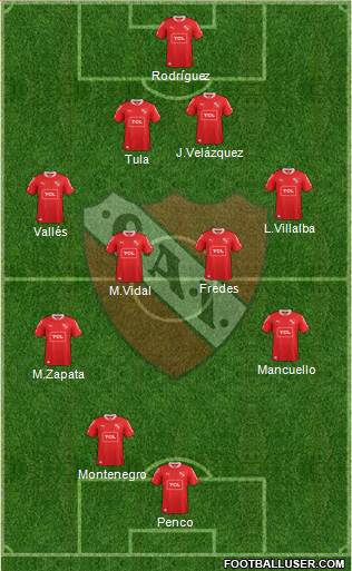 Independiente Formation 2014