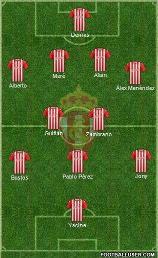Real Sporting S.A.D. B Formation 2014