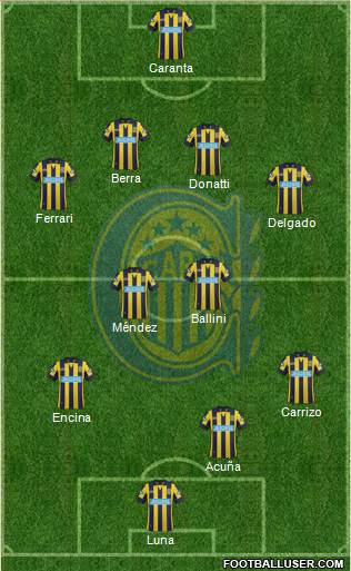 Rosario Central Formation 2014
