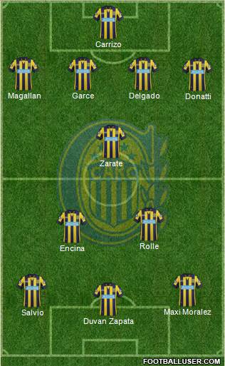Rosario Central Formation 2014