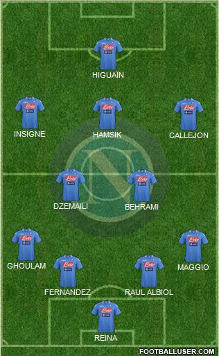 Napoli Formation 2014
