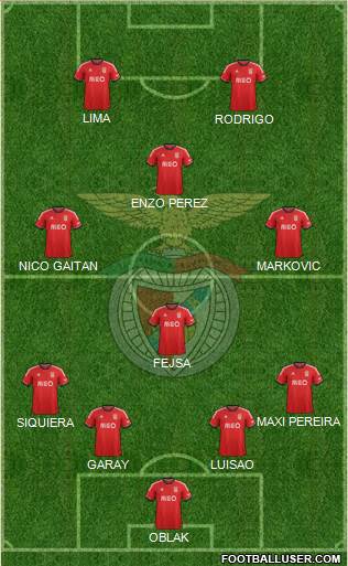 Sport Lisboa e Benfica - SAD Formation 2014