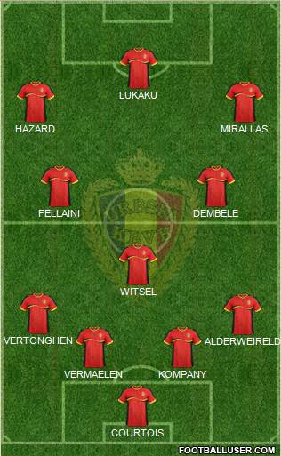 Belgium Formation 2014