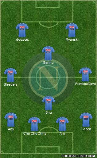 Napoli Formation 2014