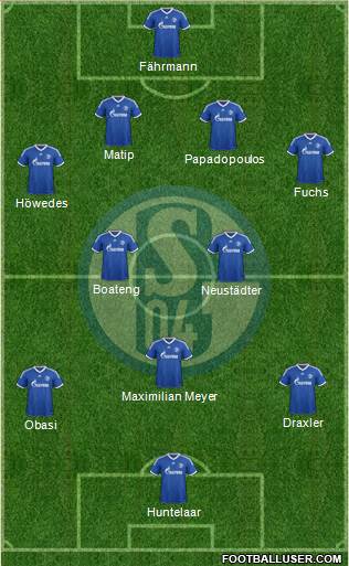 FC Schalke 04 Formation 2014
