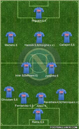 Napoli Formation 2014