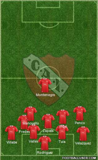 Independiente Formation 2014