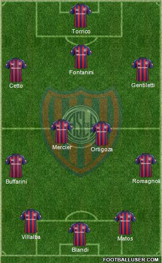 San Lorenzo de Almagro Formation 2014