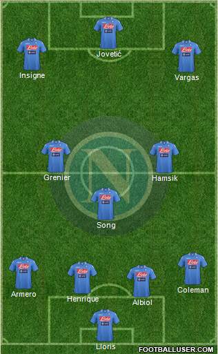Napoli Formation 2014