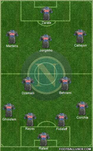 Napoli Formation 2014