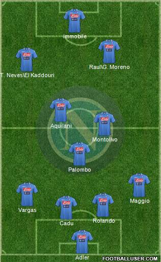 Napoli Formation 2014