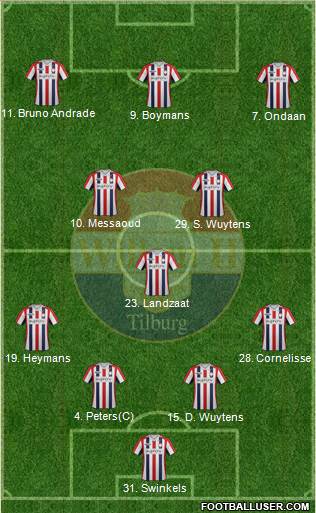 Willem II Formation 2014