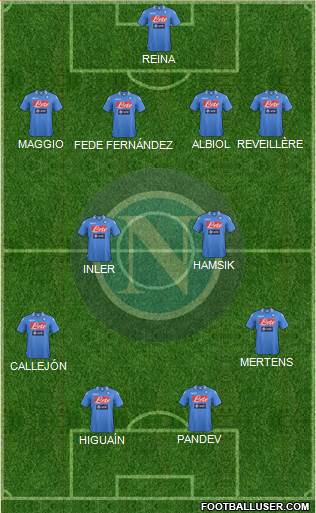 Napoli Formation 2014