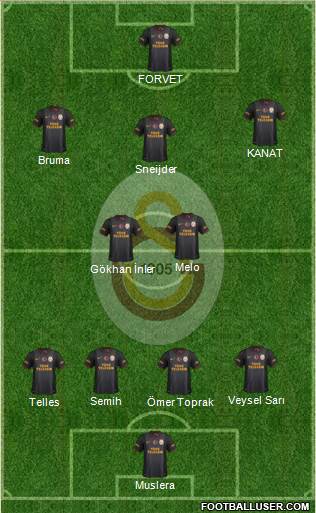 Galatasaray SK Formation 2014