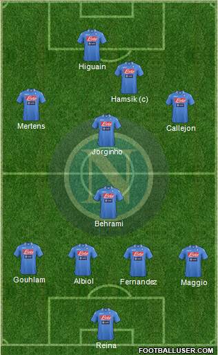 Napoli Formation 2014