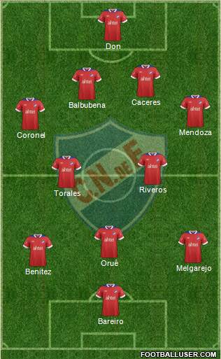 Club Nacional de Football Formation 2014