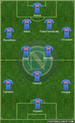 Napoli Formation 2014