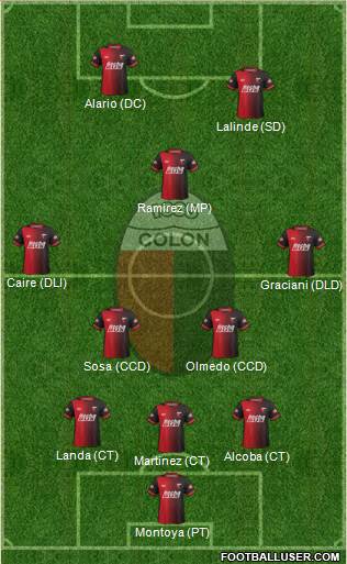 Colón de Santa Fe Formation 2014