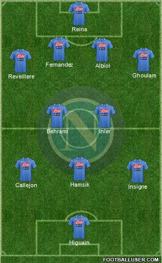 Napoli Formation 2014