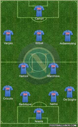 Napoli Formation 2014