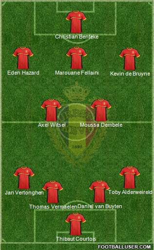 Belgium Formation 2014
